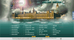 Desktop Screenshot of eteacher.pl